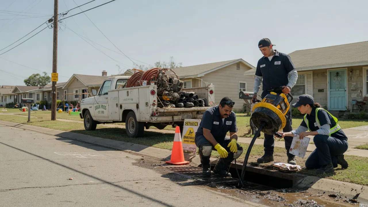 Drain Cleaning in Santa Maria, TX near me
